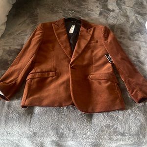 New with tags copper brown blazer size 42